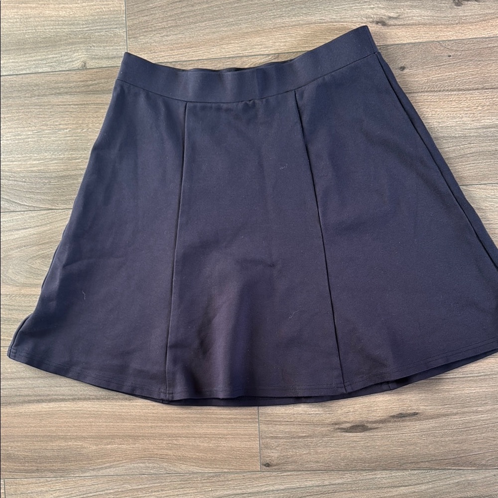 Classic Loft Navy Blue  A-Line Skirt